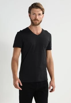 Pier One 2 PackT-Shirt BasicBlack Uomo T-shirt E Polo PI982AA01-Q11 -Pier One f5ae58d798ac495dae21da6170c2b2ec