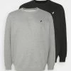 Pier One Plus Size 2 PackFelpaBlack/Mottled Grey Uomo Maglieria E Felpe PI922S0GQ-Q11 -Pier One f77ce5b70f724ed9bc6cfb5df2c735ab