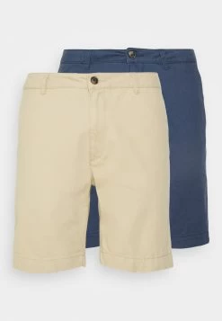 Pier One 2 PackShorts Dark Blue/Tan Uomo Bermuda PI922F04R-K11 -Pier One f9a892a3b0b34fe9815664d9ef698d9f