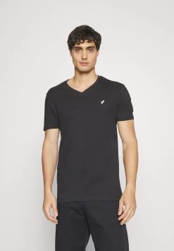 Pier One V Neck Bird Tonal 3 PackT-Shirt BasicWhite/Dark Green/Black Uomo T-shirt E Polo PI922O0XL-A11 -Pier One fb2018becdee4b1c81f7d032674f18f4