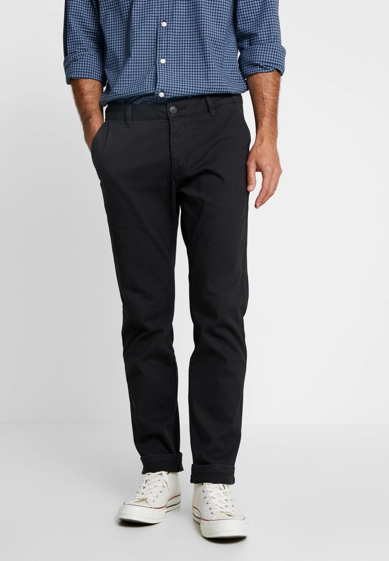 Pier One ChinoBlack Uomo Pantaloni PI922EA0O-Q11 3 Pier One ChinoBlack Uomo Pantaloni PI922EA0O-Q11