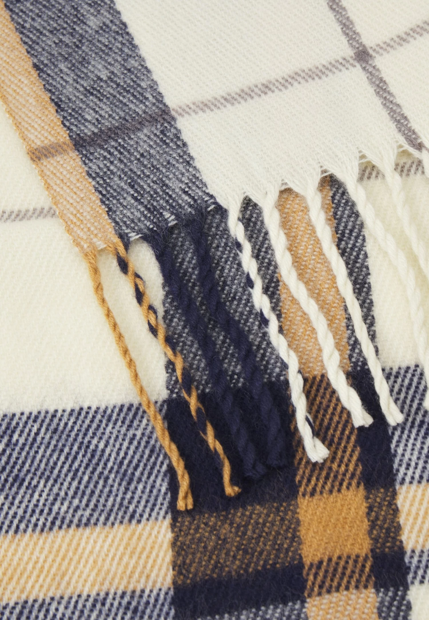 Pier One Unisex - Sciarpa - White/Dark Blue 5 Pier One Unisex - Sciarpa - White/Dark Blue - immagine 3